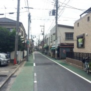 前面道路