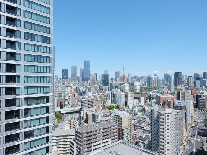 ﾊﾞﾙｺﾆｰから東京タワーが望めます